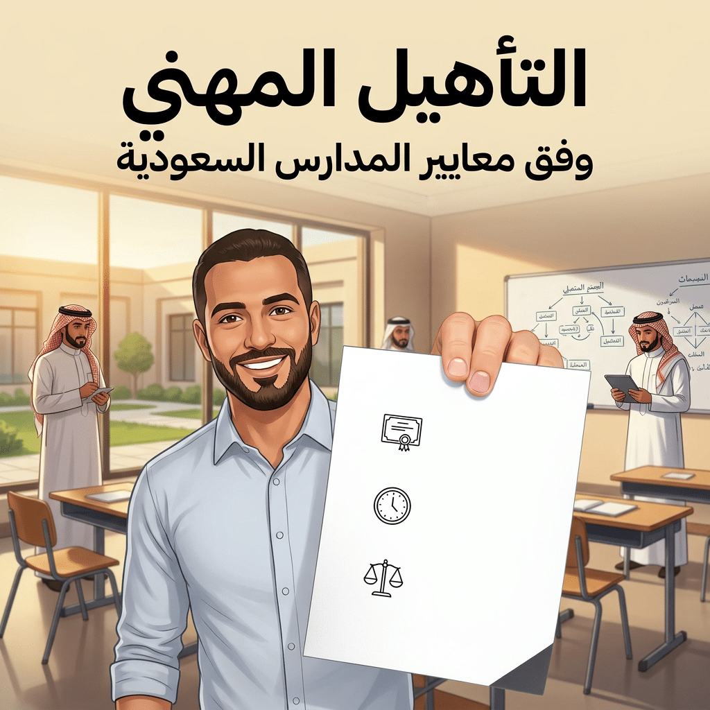 دورة تأهيل المعلمين للسوق السعودي 3 التأهيل المهني وفق معايير المدارس السعودية