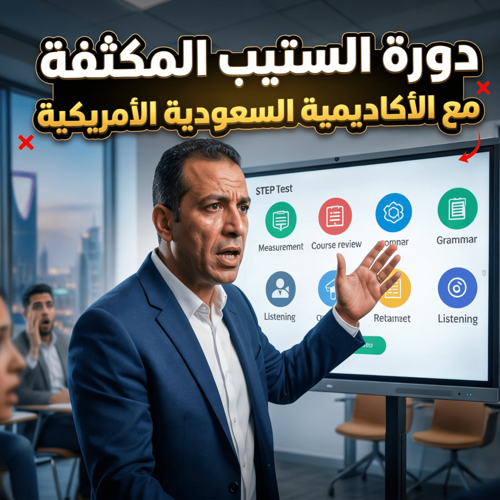 "واجهة اختبار STEP مع ملاحظات وتحضير للغة الإنجليزية"